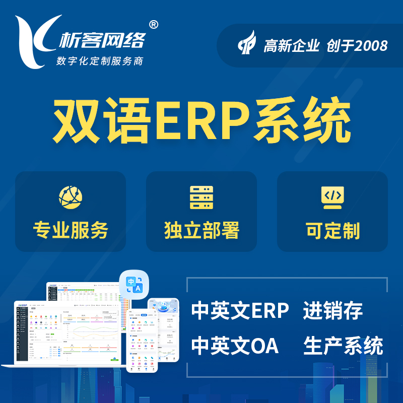 阜新双语ERP系统